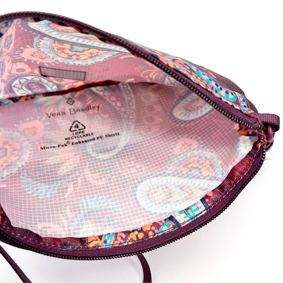 Vera Bradley Bags Nwt Vera Bradley Paisley Jamboree Top Zipper